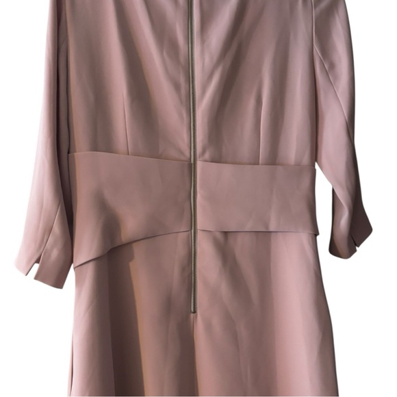The Fold London Camelot Dress ASO Princess Beatrice Blush Pink Size 6 - Picture 5 of 9